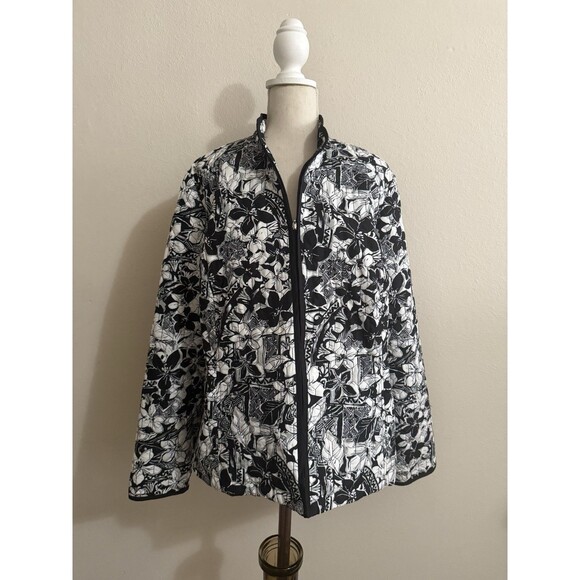 Requirements Womens XL Zip Up Quilted Jacket - Picture 1 of 4